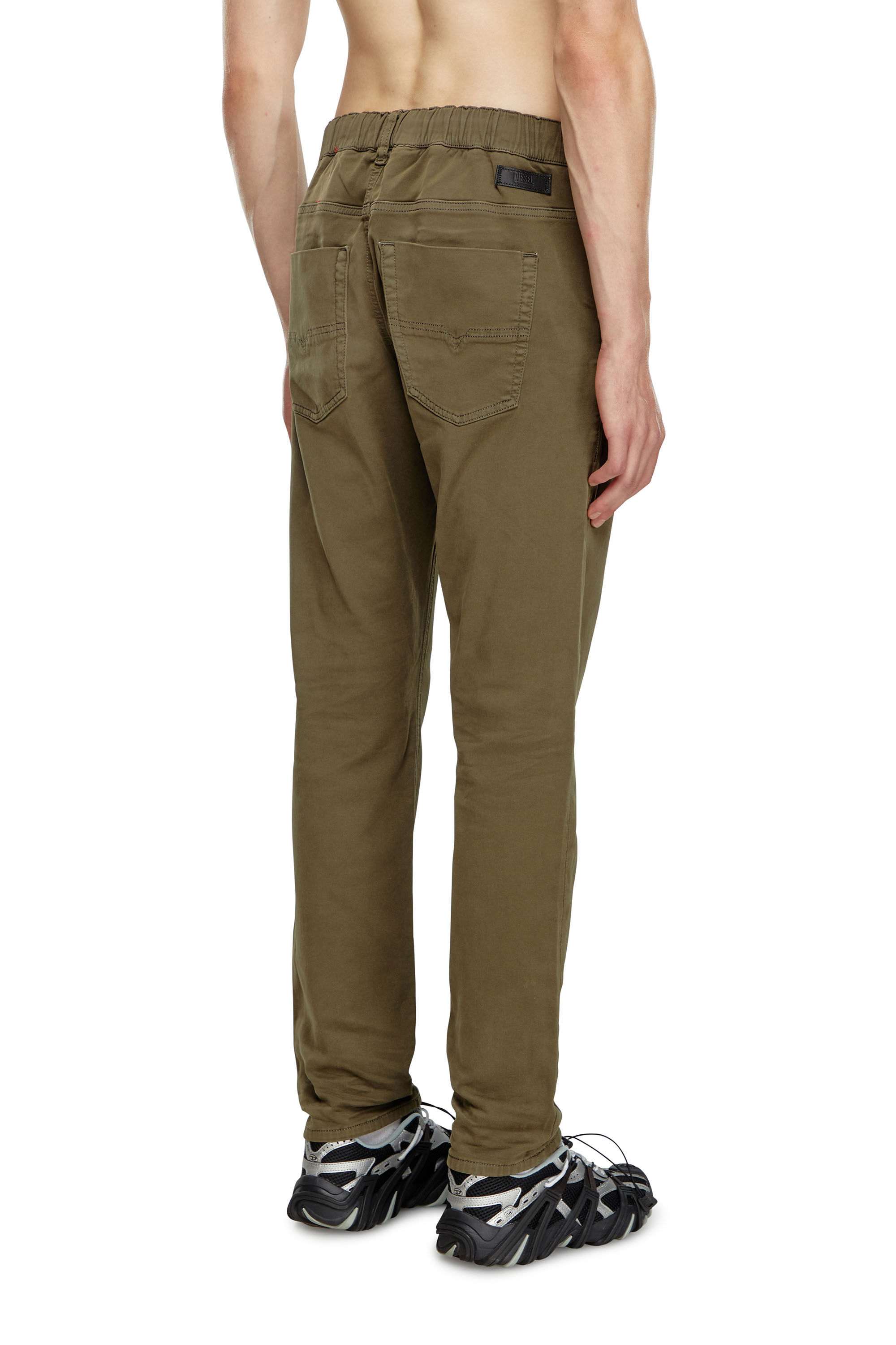 Diesel - Man's Regular 2032 D-Krooley Joggjeans® 0670M, Military Green - 4