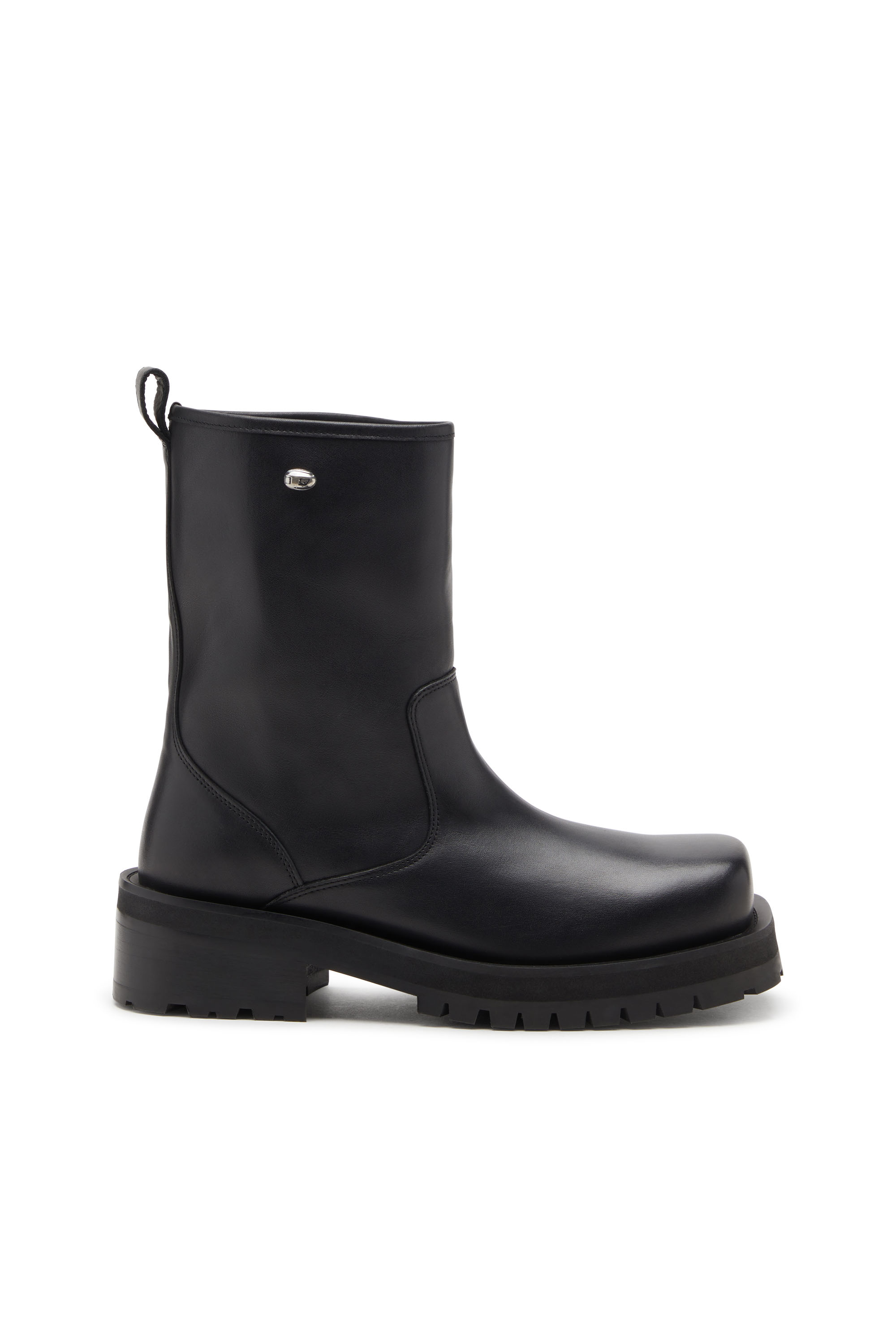 Diesel - D-TEXAN BK, Man's D-Texan - Leather Boots in Black - 1