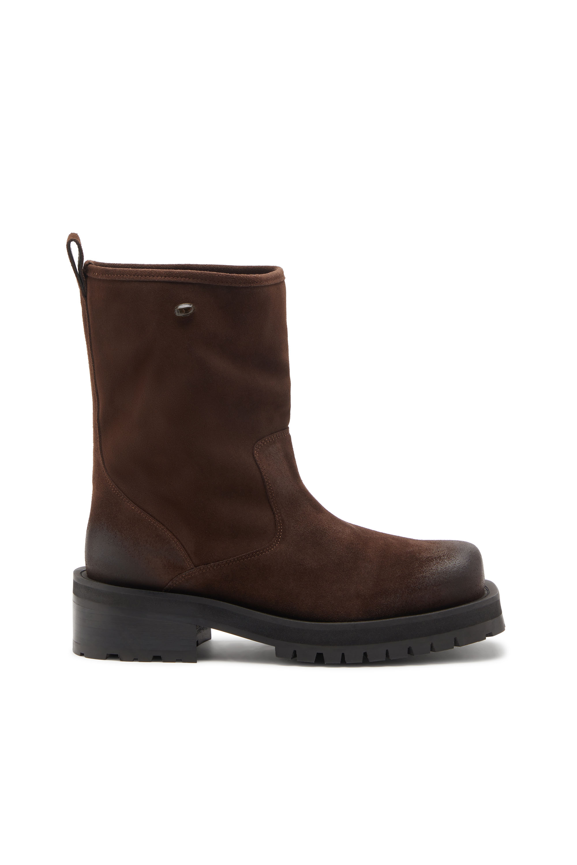 Diesel - D-TEXAN BK, Man's D-Texan - Leather boots in Brown - 1